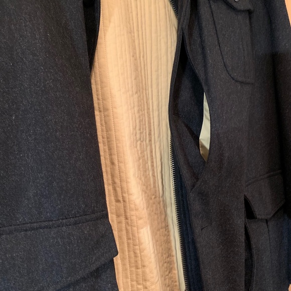 rag and bone Grey Wool Winter Jacket - Picture 6 of 6